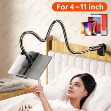 Tablet Stand Holder, Tablet Holder Metal Abs Adjustable 360  Rotating Arm for 4.