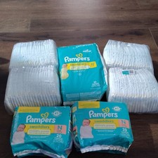 Pampers Swaddlers Disposable Diapers Size N Newborn 20 Count White Up to 10 lbs