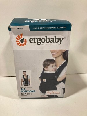 Ergobaby 360 Standard Baby Carrier - Black Used