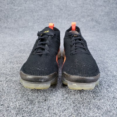 Nike Air Vapormax Flyknit Shoes Mens Size 9.5 Black Sneakers