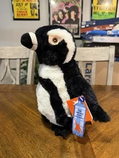Wild Republic 12" Black Footed Penguin Plush Stuffed Animal w/ Tag