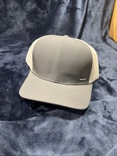 Hurley Men's League Trucker Navy Snapback Hat Gray White Mesh White Logo