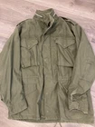 Vtg ‘69 Vietnam War OG-107 Field Jacket OD Green US Army W/hood MILITARY Medium