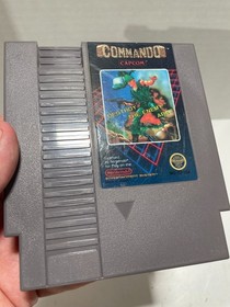 Commando (NES Capcom 1986) Nintendo Tested & Cleaned Cartridge