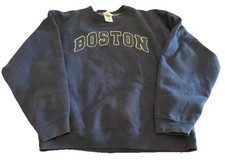 Vintage Boston Sweatshirt Mens M Massachusetts 90s G3
