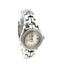 Tag Heuer Ladies MOP Diamond Dial And Diamond Bezel Watch WT141J LM1010