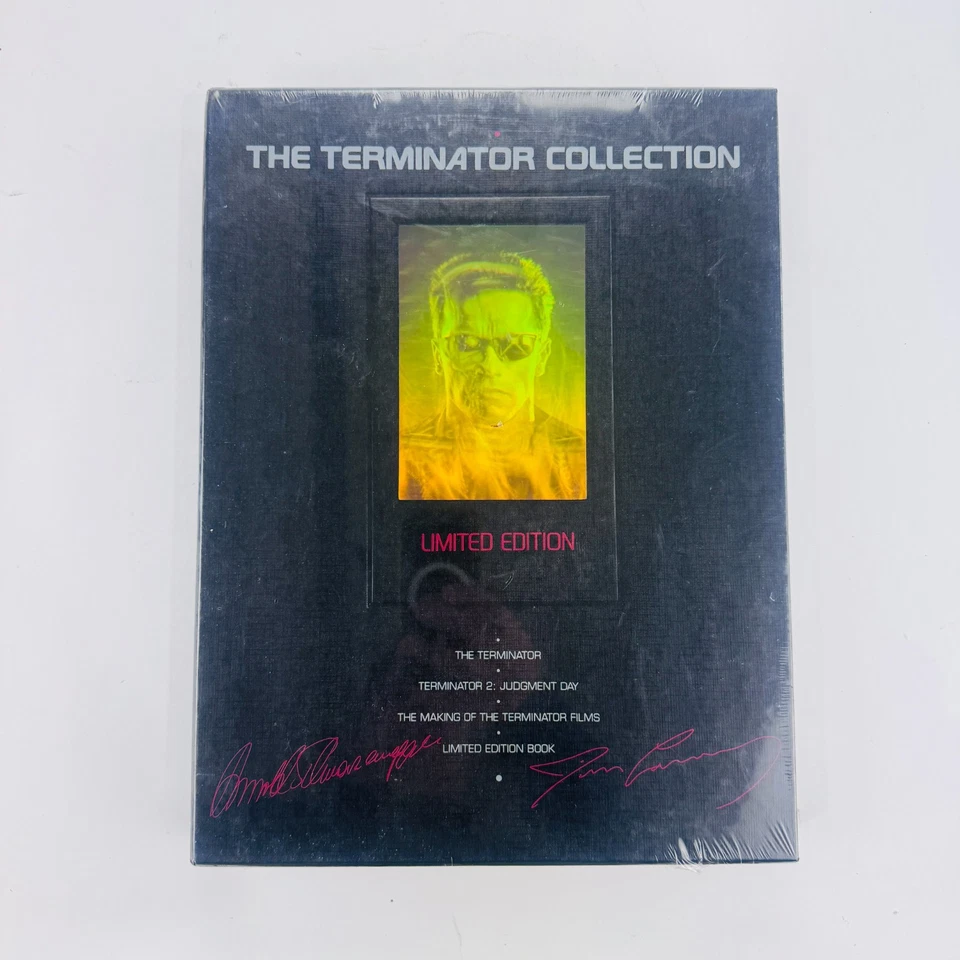 The Terminator Collection Limited Edition Box Set (VHS, 1992) Brand New Sealed - Image 2 of 4