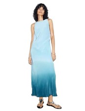 RRP£65 NEW Back Detail Ombre Slip Dress Bluesize: 6 regular
