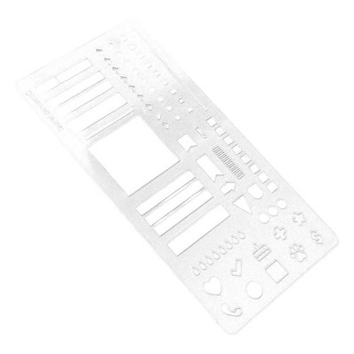 Planer Vorlage Schablone Planungskalender Vorlage DIY Zeitplan Tagebuch Scrapbook