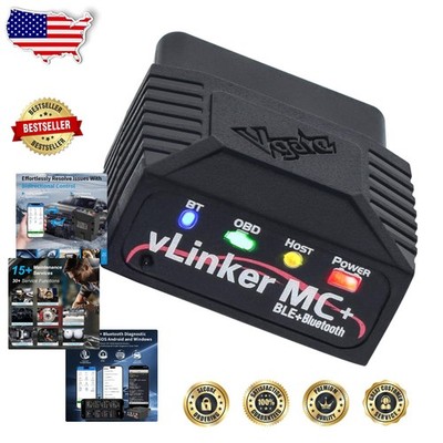 VGATE MC+ Wireless OBD2 Scanner: Fast, Hacker-Proof Diagnostics for All Systems
