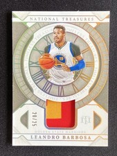 Leandro Barbosa 2021-22 National Treasures Timeless Treasures Patch /25 #TTM-LBB