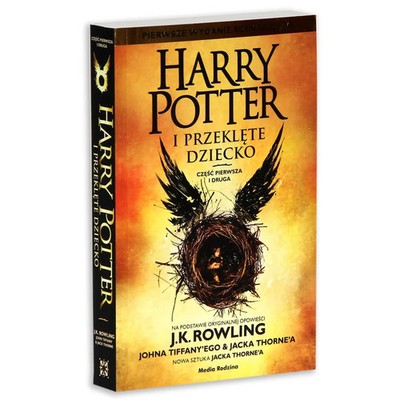 Harry Potter i Przeklęte Dziecko J.K. Rowling Polish Book and the Cursed Child
