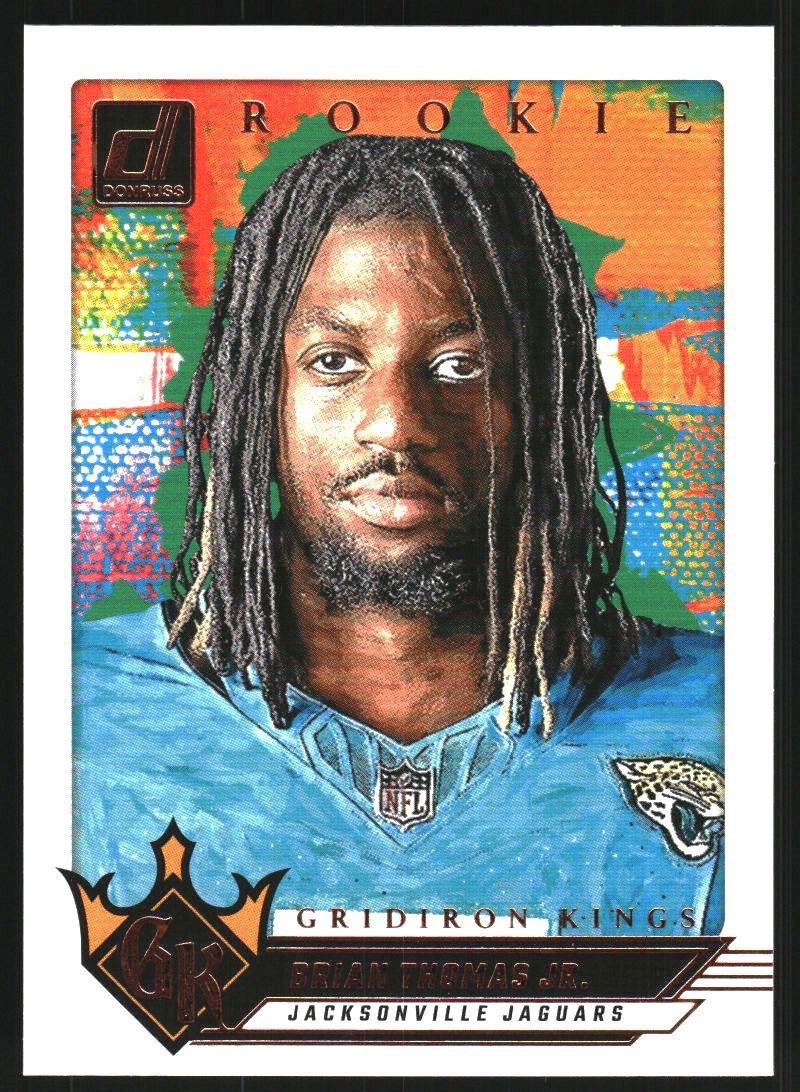 2024 Donruss Rookie Gridiron Kings #8 Brian Thomas Jr. - FB