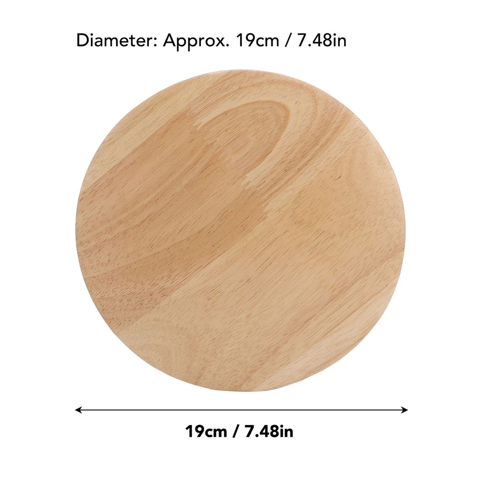 Wood Wall Sconce Hardwired Warm Light Round Indoor LED Wall Lamp For Living SET - Bild 1 von 4