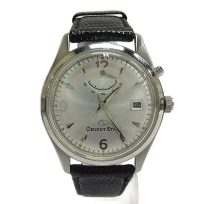 Orient Star Automatikuhr Ausstellungsgehäuseboden EX0C-C0 silbernes Zifferbla...