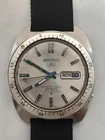 Seiko 5 Sports 6119-8460 Gene Kranz NASA Vintage Silver Dial Ghost Bezel DayDate