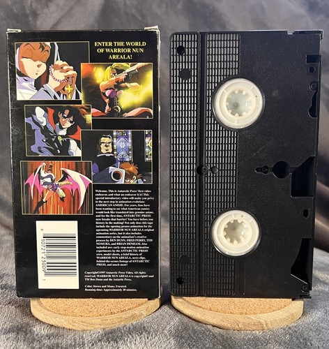 Warrior Nun Areala Introductory Antarctic Press (VHS, 1997) Vintage - RARE! - Picture 2 of 6