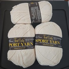 First Lady Sport Dupont Orlon Acrylic Fibre Comparison Invited NEW Lot Of 3