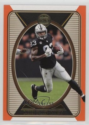 2022 Panini Legacy Orange 124/199 Darren Waller #58 wd7
