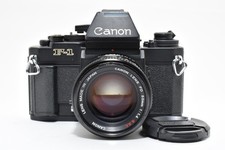 Near MINT Canon New F-1 AE Finder SLR FD 50mm f/1.4 S.S.C. Lens Japan 2840