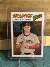 2026 Topps Heritage #27 Casey Schmitt San Francisco Giants MLB ⚾️🔥🫡