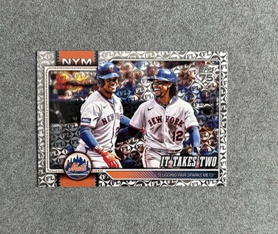 2026 Topps Series 1 - It Takes Two #52 Spring Training Parallel Soto & Lindor