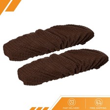 2pack Office Chair Arm Cover Chair Armrest Covers Stretchable Pads Brown