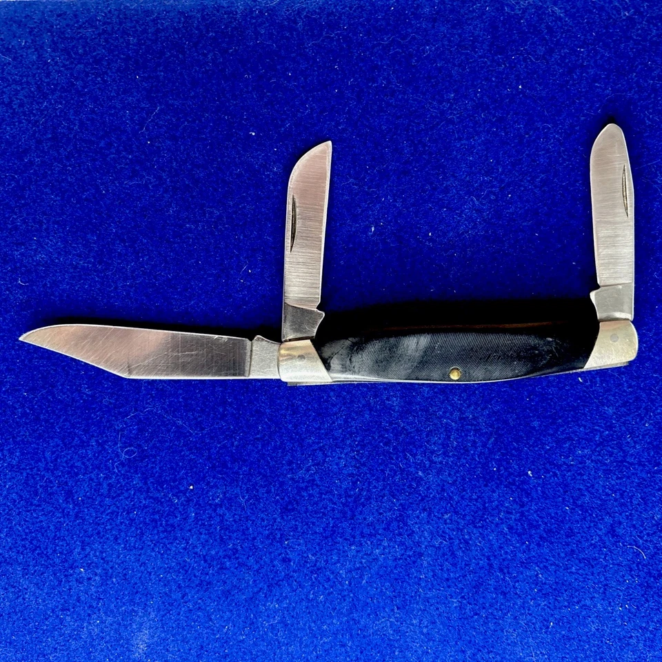 Cuchillo Buck Raro EE. UU. Cuchillos 301 Stockman De Colección Insignia WINCHESTER Usado Sin Caja Foto 2 de 4