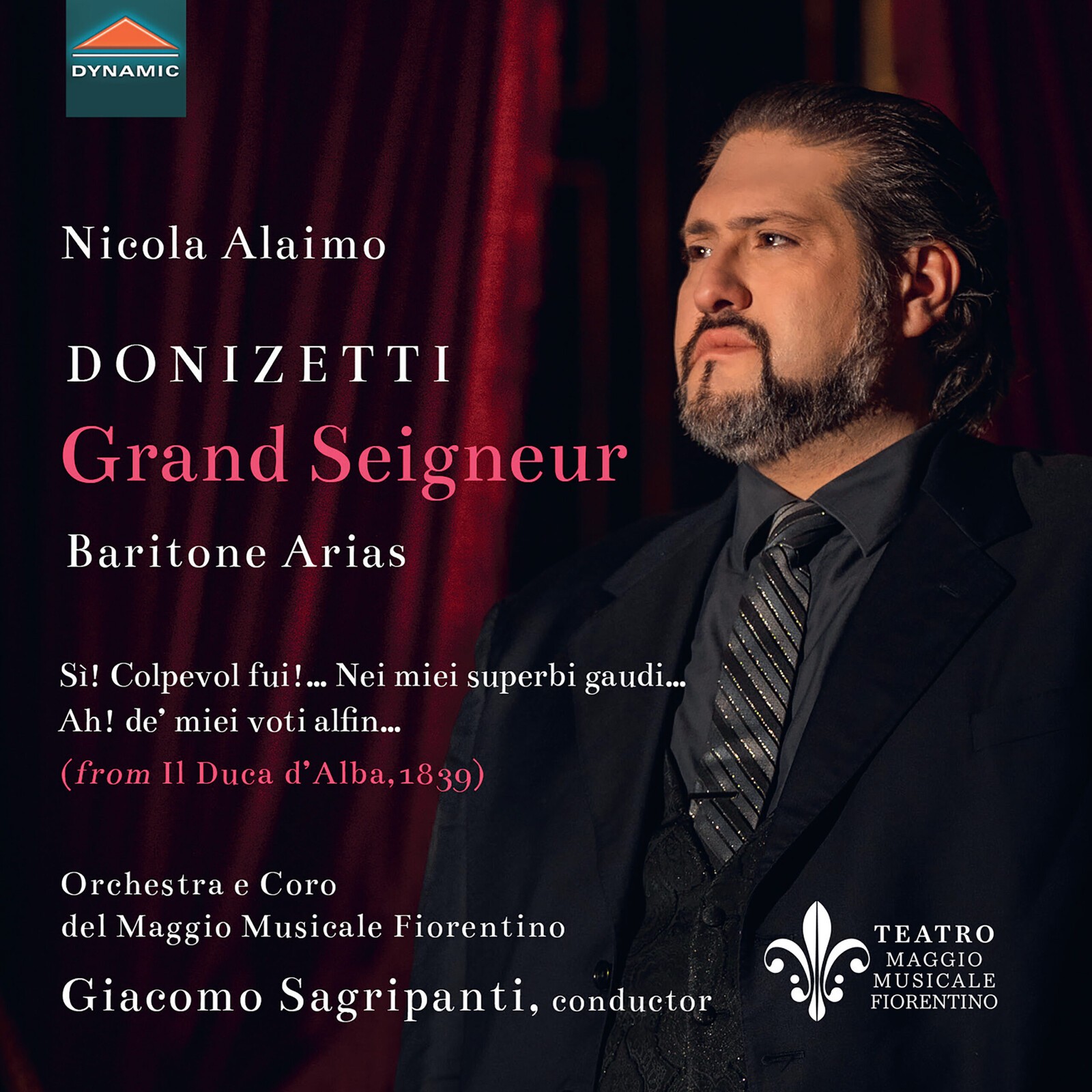 CDS8042 Nicola Alaimo Donizetti Grand Seigneur, Baritone Arias CD CDS8042 NEW