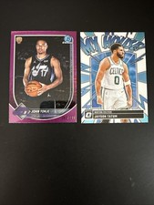 2025-26 Bowman Chrome John Tonje FUCHSIA MOJO /299 MegaExclusive Jazz Celtics RC