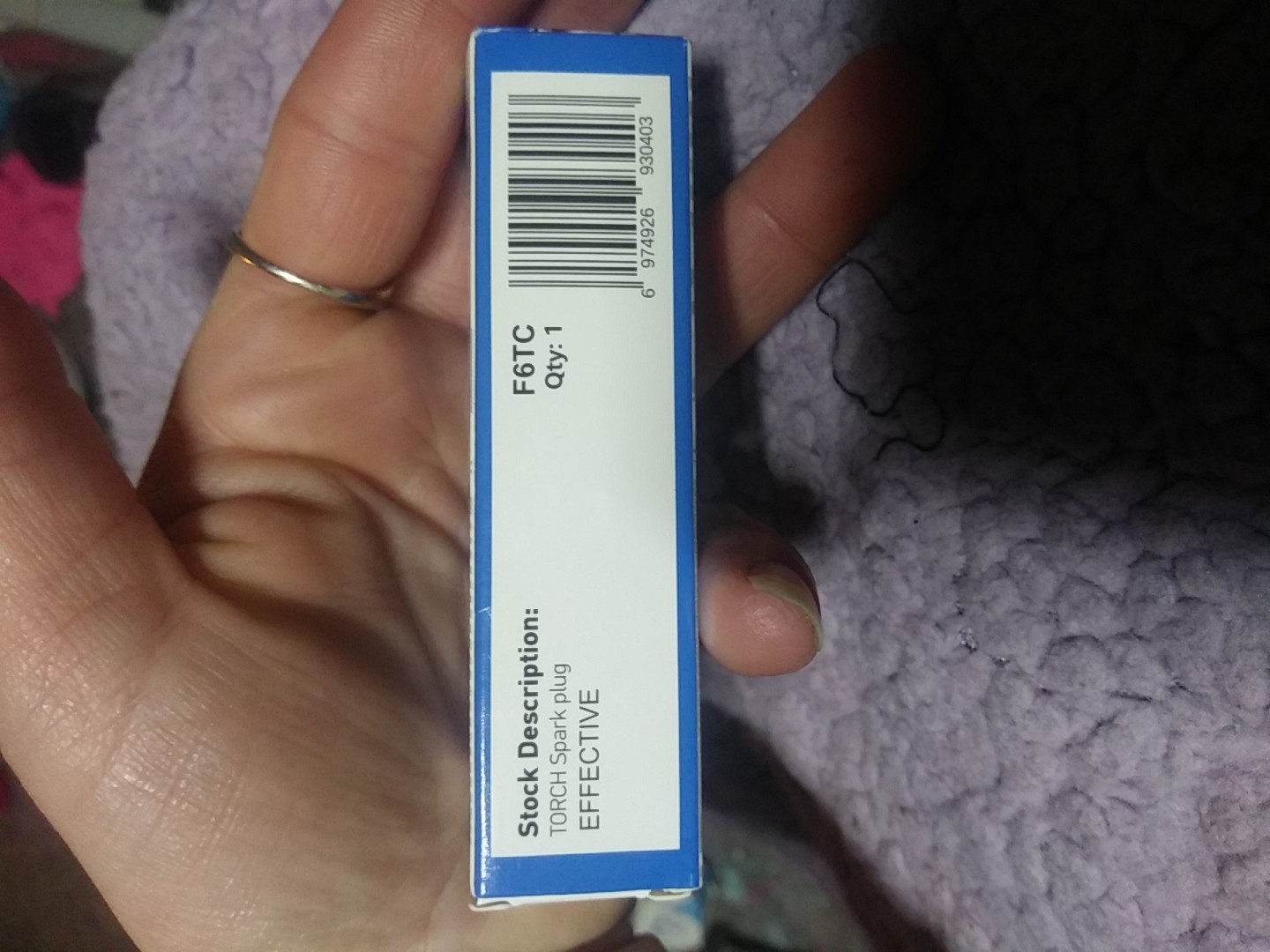 Torch Spark plug F6TC