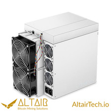 AltairTech.io New Bitmain Antminer S19k Pro 120T,  ships from USA