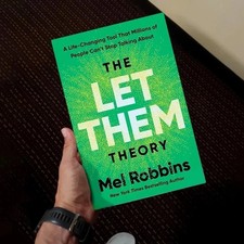 The Let Them Theory By Mel Robbins, Paperback...