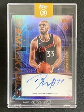 Nicolas Batum 2025-26 Topps Three 3 Remarkable Orange Auto /25 #RM-NB