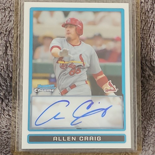 Allen Craig [Autograph] #BCP112 2009 Bowman Chrome Prospects card