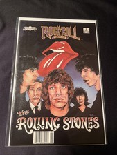 Rock 'N' Roll Comics #6 - The Rolling Stones 1989 Revolutionary Comics 1st print