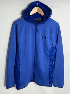 Under Armour Performance Coldgear Hoodie Full Zip | Herren | Royalblau | Medium