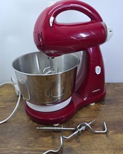 Red Stand Mixer Ambiano Classic DSM937 Adjustable Stand Multiple Speeds Working 