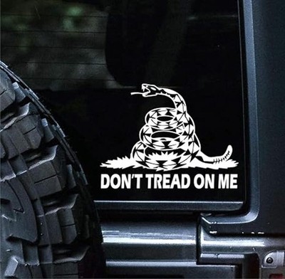 Don t Tread on Me Vinyl   Cars & Laptops
