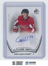 2021-22 SP Authentic Future Watch Auto Hendrix Lapierre /999 #160 Washington