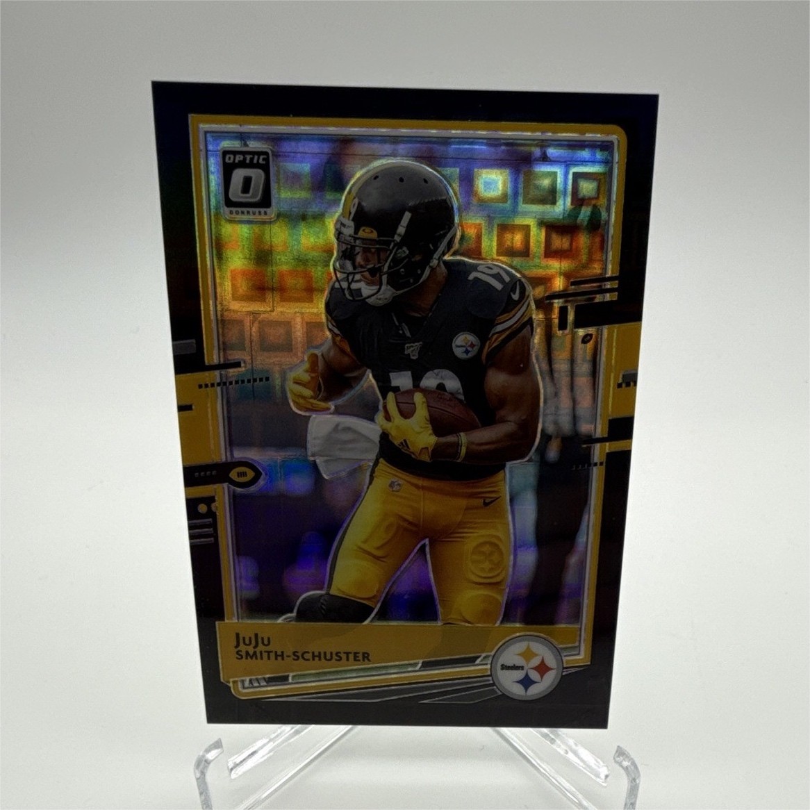 Panini 2020 Donruss Optic JuJu Smith-Schuster Steelers #83 Prizm 12/25