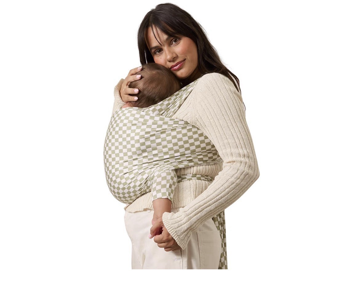 Solly Baby Wrap Carrier Heritage Check