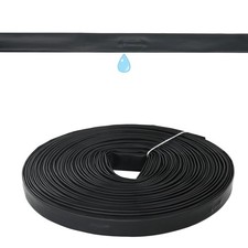 100ft 5/8" Drip Tape Irrigation Spacing 6" 15Mil Line Black