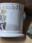 Antique Haviland Limoges Occupational Shaving Mug Tuba Musician w/ Steriliz 100  — photo 4