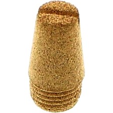 Bronze Schalld&auml;mpfer R 1/4 &ndash; 27 mm L&auml;nge f&uuml;r effiziente Schallreduzierung