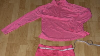 Haut De Sport Athletic Works Rose - Taille 8-10, Anti-transpirant, Occasion Très Bon état