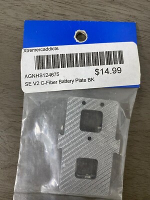 Align Trex 450 HS124675 SE V2 C-FIBER BATTERY PLATE