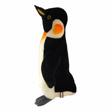 Melissa and Doug Jumbo Penguin Plush Stuffed Animal Soft Toy Black White 24"