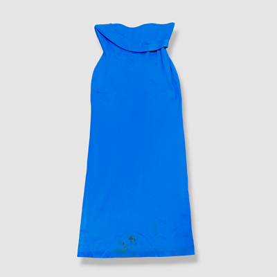 alex perry blue strapless dress Asymmetric Strapless Corset Mini Dress in Duchess Satin main image 0