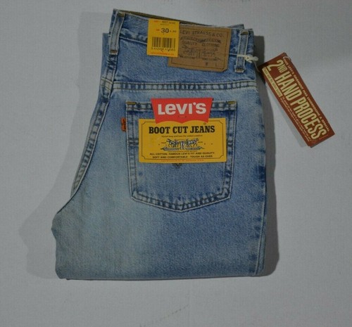 Jeans Levis' 607 chiaro boot cut , uomo/donna modello vintage comoda  vestibilità | eBay